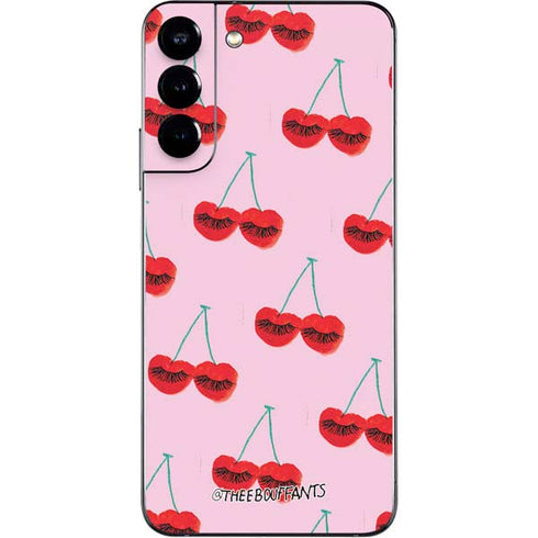 Bouffants and Broken Hearts Cherry Lash Galaxy S22 Plus Skin